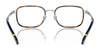 Polo PH1225 Eyeglasses / Black/Gunmetal №9216 / Size 54