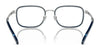 Polo PH1225 Eyeglasses / Black/Gunmetal №9216 / Size 54