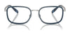 Polo PH1225 Eyeglasses / Black/Gunmetal №9216 / Size 54