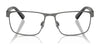 Polo PH1229 Eyeglasses / Semi Shiny Black/Gunmetal №9223 / Size 54