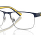 Semi Shiny Navy Blue/Silver №9467