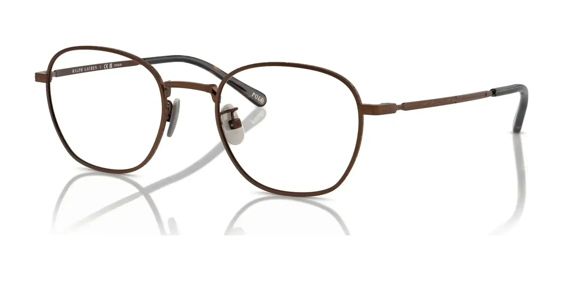 Polo PH1230TD Eyeglasses Shiny Brushed Brown