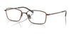 Polo PH1240TD Eyeglasses | Size 55 / Shiny Brushed Brown №9147
