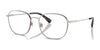 Polo PH1242 Eyeglasses / Brushed Silver №9001 / Size 53