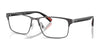 Polo PH1243 Eyeglasses / Semishiny Dark Gunmetal №9215 / Size 56