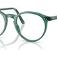 Shiny Transparent Green №6084