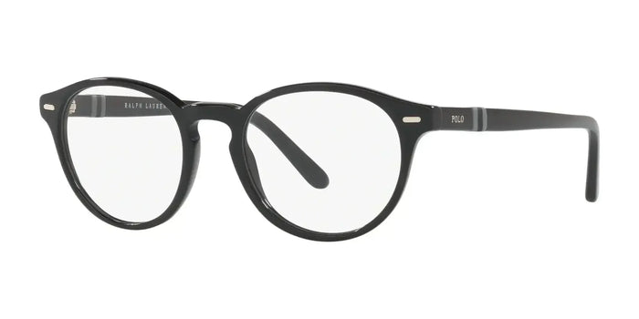 Polo PH2208 Eyeglasses | Size 49 / Shiny Black №5001