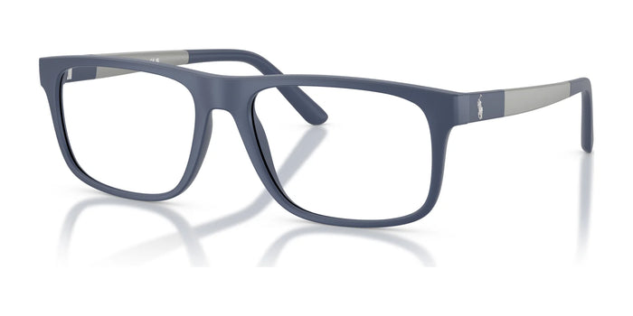 Polo PH2218 Eyeglasses | Size 56 / Matte Navy Blue №5528