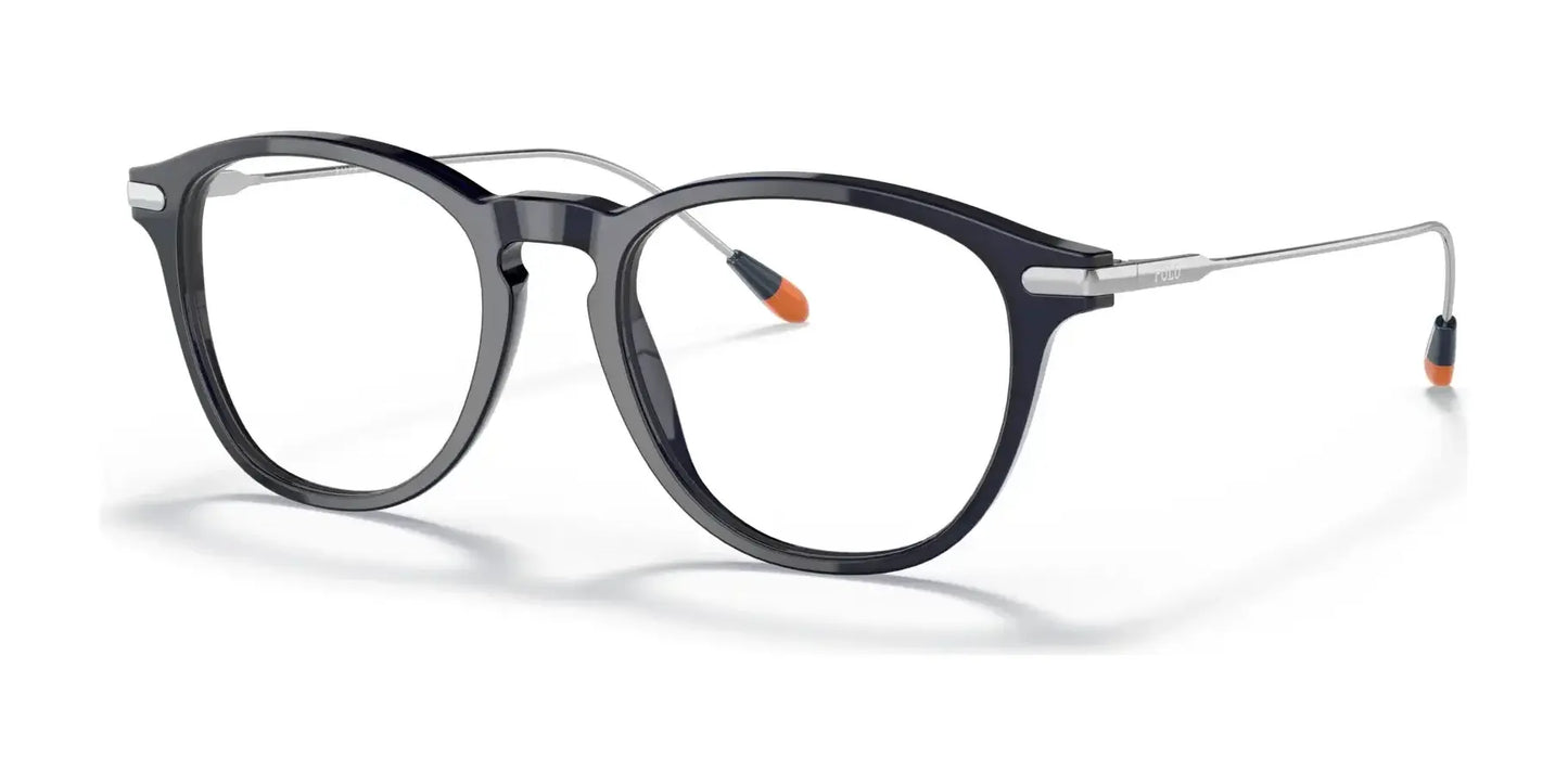 Polo PH2241 Eyeglasses Shiny Transparent Navy Blue