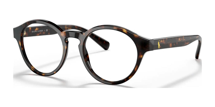 Polo PH2243 Eyeglasses | Size 50 / Shiny Dark Havana №5003