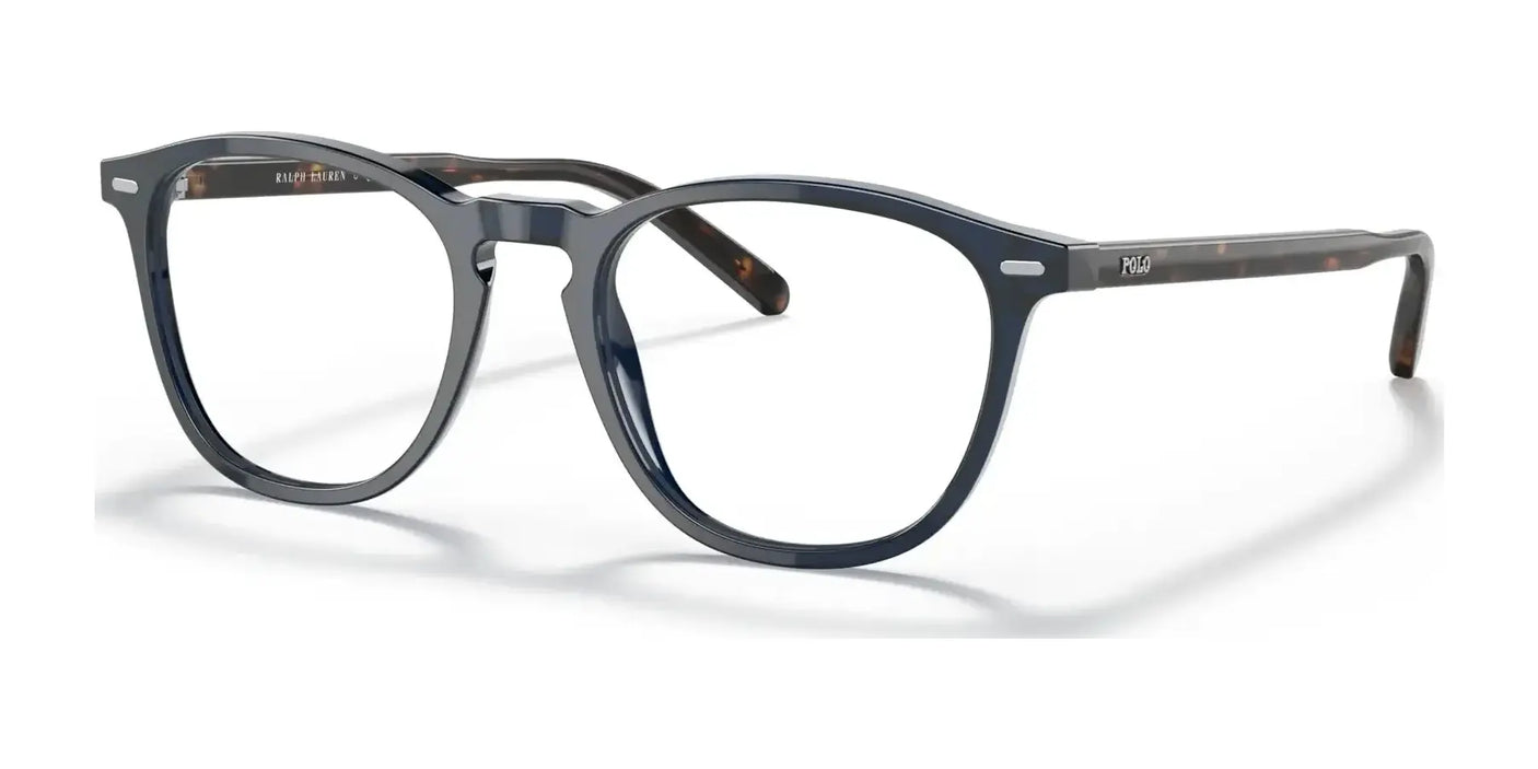 Polo PH2247 Eyeglasses Shiny Transparent Navy Blue