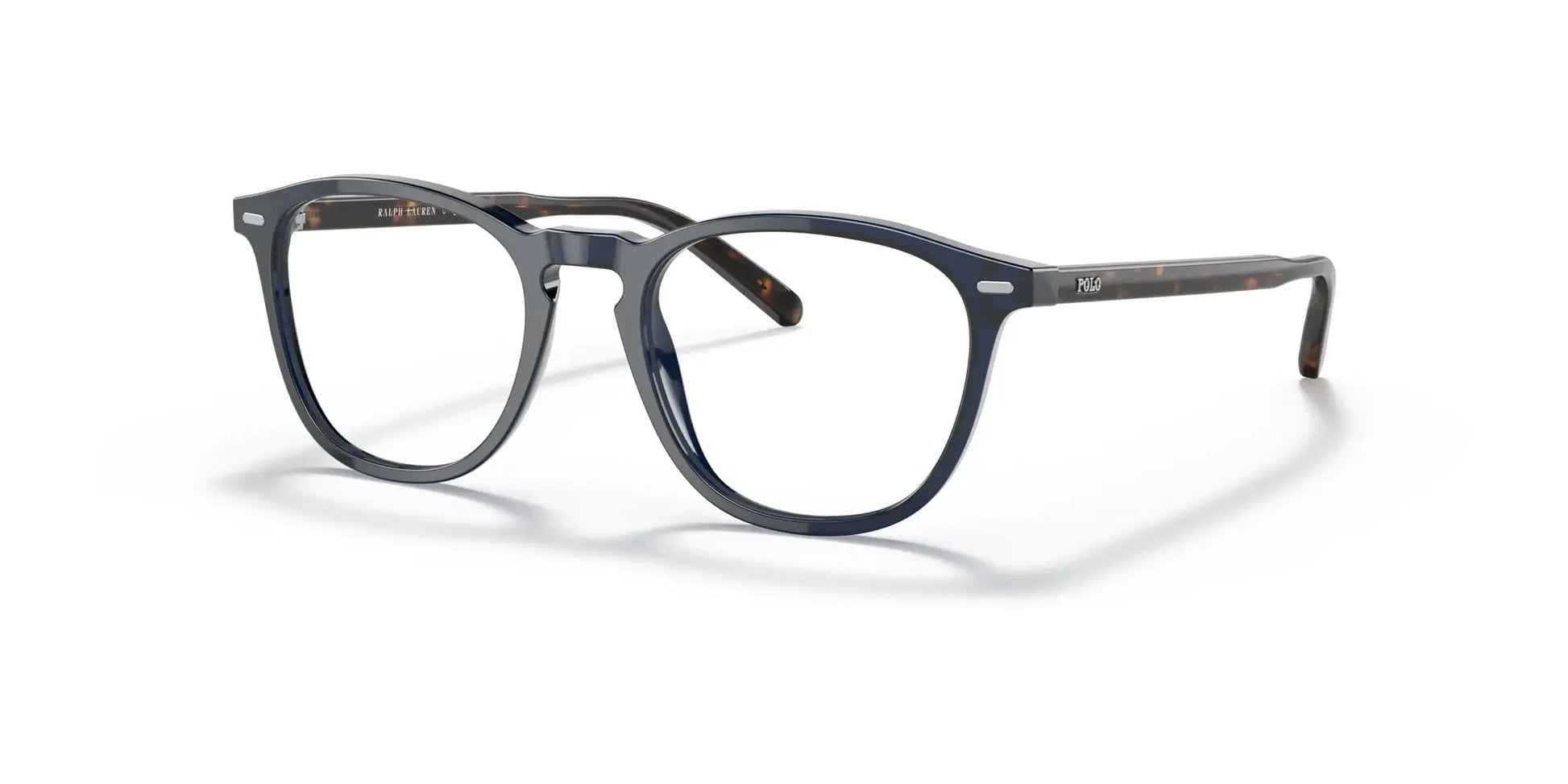 Polo PH2247 Eyeglasses Shiny Transparent Navy Blue
