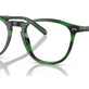 Shiny Transparent Green №6080