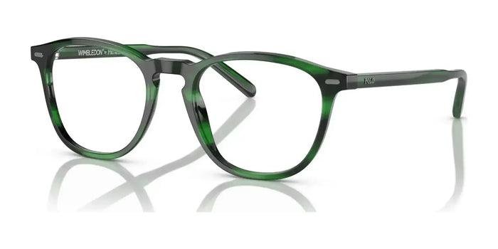 Polo PH2247 Eyeglasses | Size 51 / Shiny Transparent Green №6080