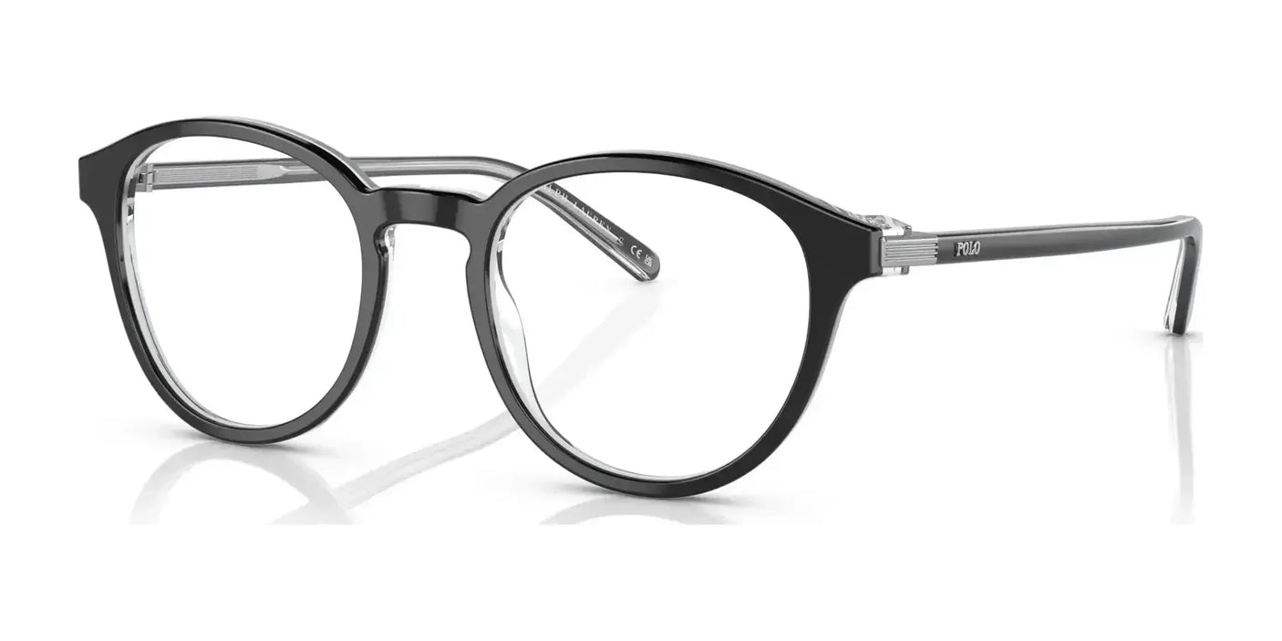 Polo PH2252 Eyeglasses Shiny Black On Crystal