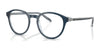 Polo PH2252F Eyeglasses | Size 50 / Shiny Transparent Blue On Crystal №6028