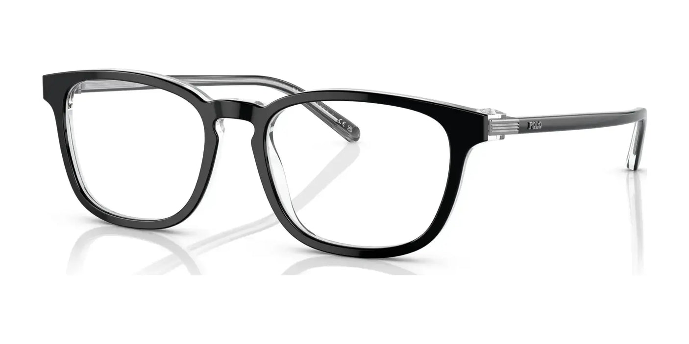 Polo PH2253 Eyeglasses Shiny Black On Crystal