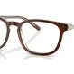 Shiny Transparent Brown On Crystal №6029