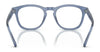Polo PH2258 Eyeglasses | Size 51 / Shiny Transparent Blue №6092