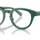 Shiny Transparent Green №6084