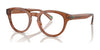 Polo PH2262 Eyeglasses / Shiny Transparent Brown №6086 / Size 48