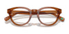 Polo PH2262 Eyeglasses / Shiny Transparent Brown №6086 / Size 48