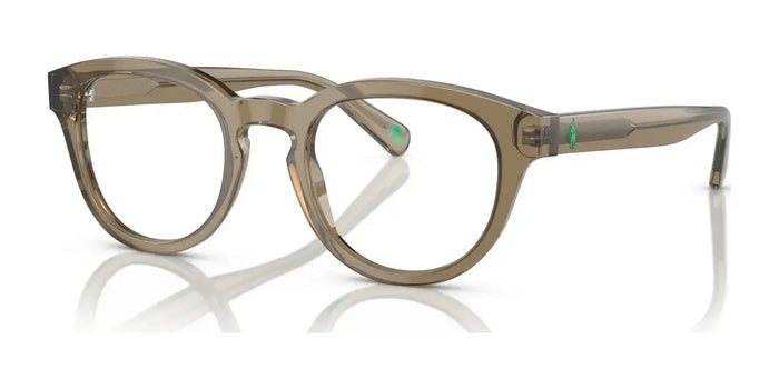 Polo PH2262F Eyeglasses | Size 50 / Shiny Transparent Light Brown №6085