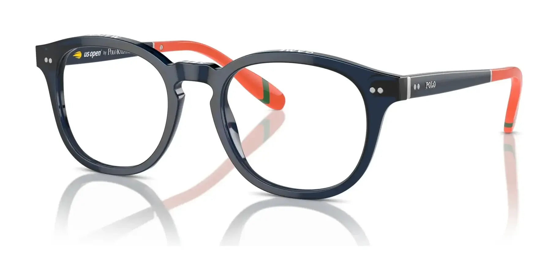Polo PH2267 Eyeglasses Shiny Transparent Navy Blue