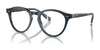 Polo PH2268F Eyeglasses | Size 49 / Shiny Transparent Blue №5470