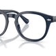 Shiny Transparent Navy Blue №5470