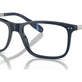 Shiny Transparent Navy Blue №5470