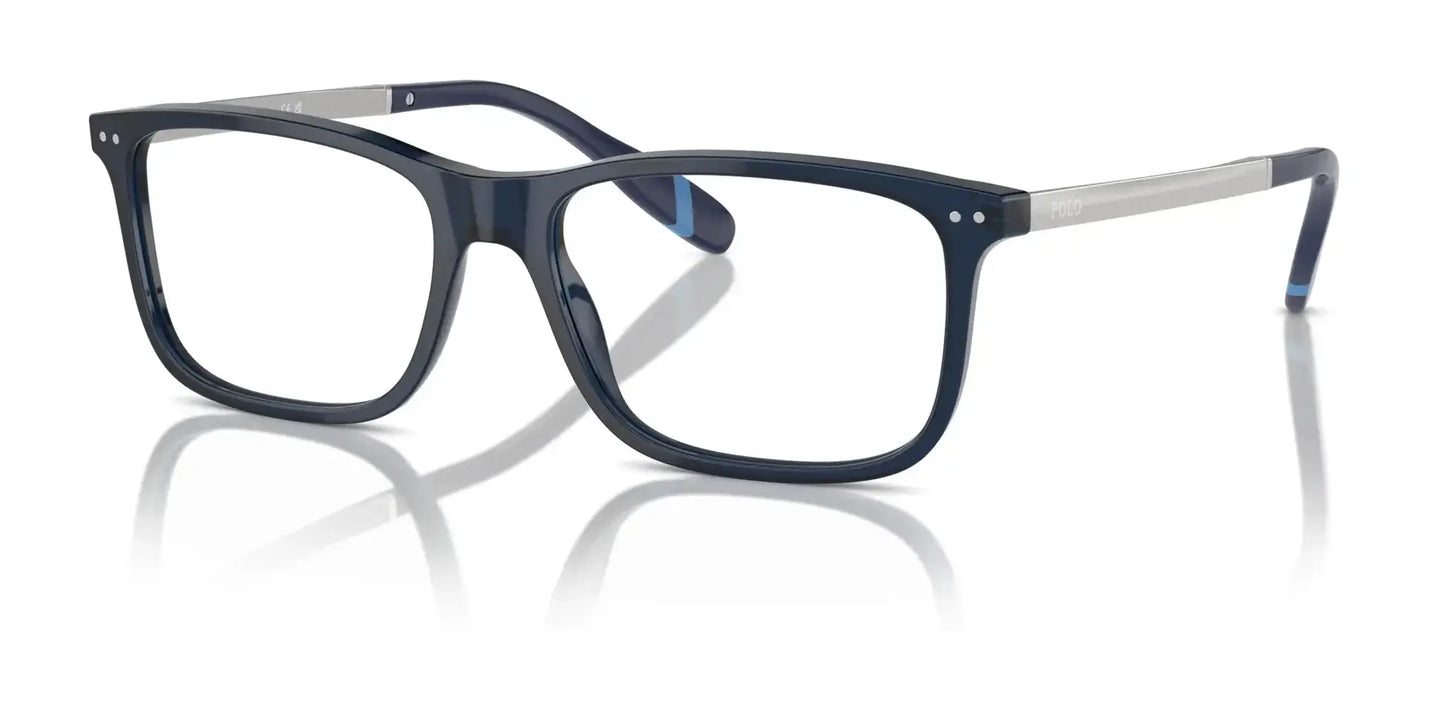Polo PH2273F Eyeglasses Shiny Transparent Navy Blue