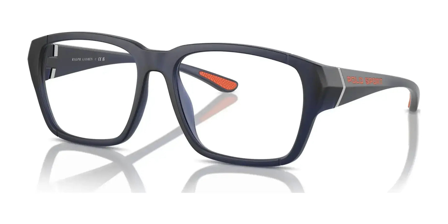 Polo PH2276U Eyeglasses Matte Transparent Blue