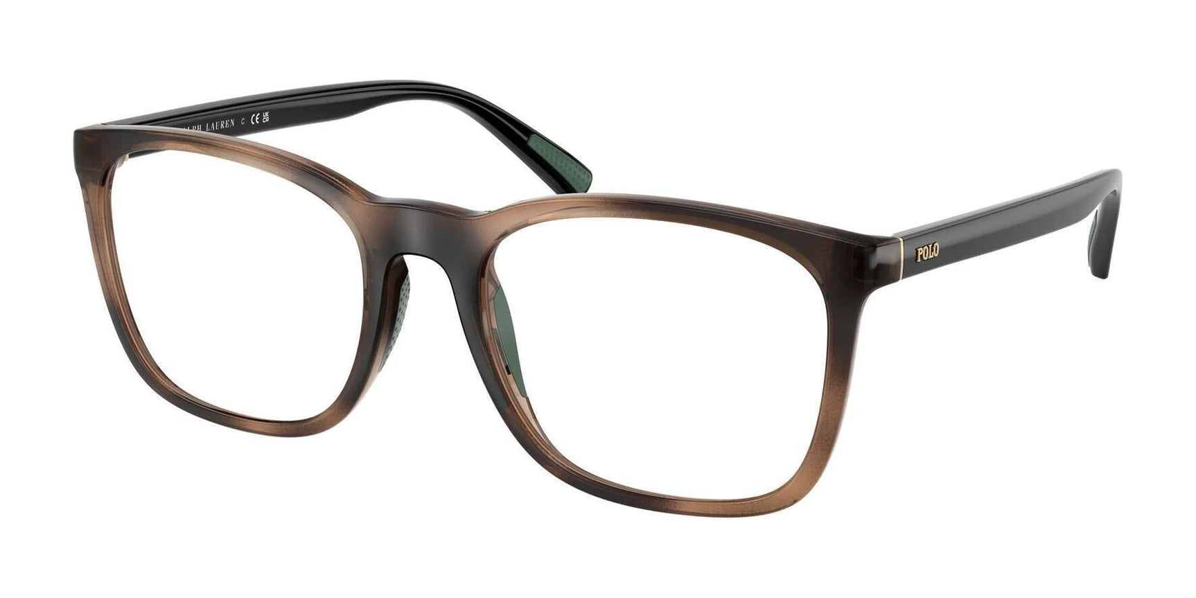 Polo PH2281U Eyeglasses Shiny Dark Havana