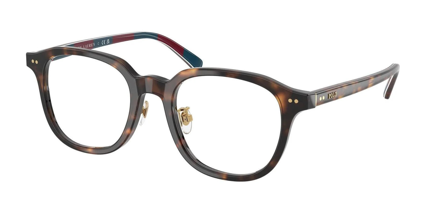 Polo PH2283F Eyeglasses Shiny Dark Havana