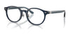 Polo PH2289D Eyeglasses | Size 51 / Shiny Transparent Blue №5470