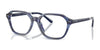 Polo PH2295U Eyeglasses / Shiny Striped Blue №6314 / Size 53