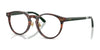 Polo PH2297F Eyeglasses | Size 48 / Shiny Striped Brown №6315