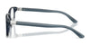 Polo PH2299D Eyeglasses | Size 55 / Shiny Transparent Blue №5955