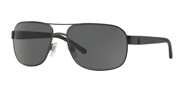Polo PH3093 Sunglasses | Size 62 / Matte Dark Gunmetal №928887 / Grey (3N 9.3%)