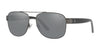 Polo PH3122 Sunglasses | Size 59 / Matte Dark Gunmetal №91576G / Light Grey Mirror Black (3N 12%)