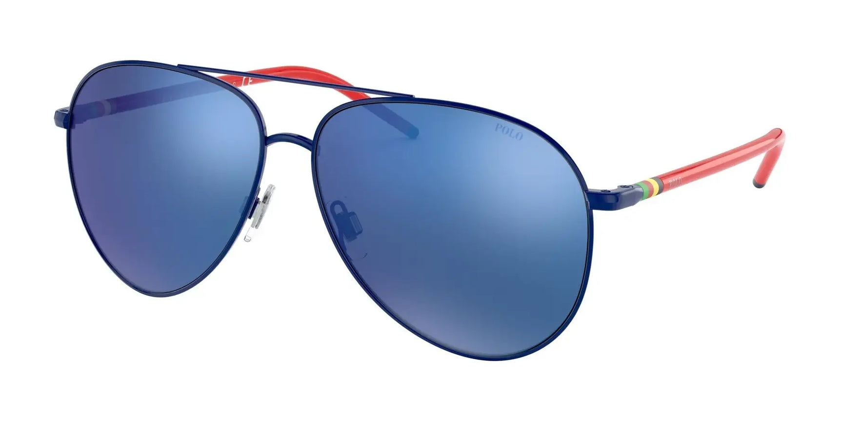 Polo PH3131 Sunglasses Shiny Royal Blue / Mirror Blue