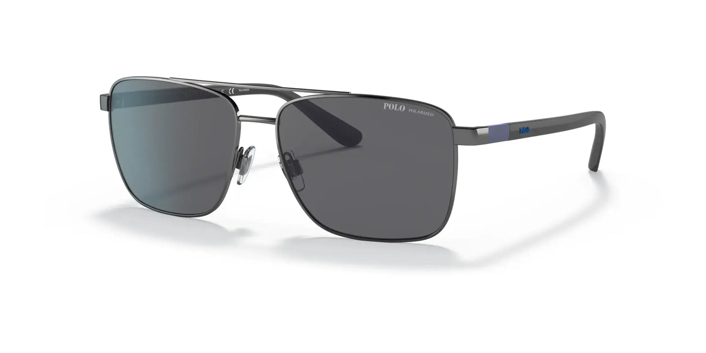 Polo PH3137 Sunglasses Shiny Gunmetal / Polarized Grey