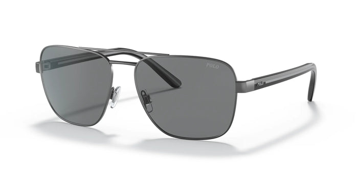 Polo PH3138 Sunglasses | Size 59 / Semi Shiny Dark Gunmetal №915787 / Grey (2N 19%)