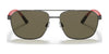 Polo PH3140 Sunglasses | Size 59 / Matte Dark Gunmetal №9236/3 / Brown (3N 13%)