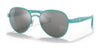 Polo PH3141 Sunglasses | Size 55 / Shiny Cove Blue №94426G / Light Grey Mirror Silver (3N 15.6%)