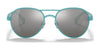 Polo PH3141 Sunglasses | Size 55 / Shiny Cove Blue №94426G / Light Grey Mirror Silver (3N 15.6%)