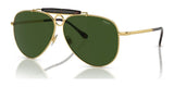 Polo PH3149 Sunglasses Shiny Gold / Bottle Green