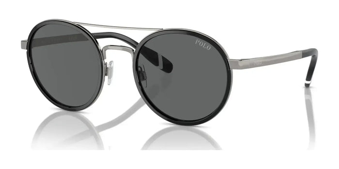 Polo PH3150 Sunglasses | Size 53 / Black / Gunmetal / Dark Grey (3N 12.4%) №921687