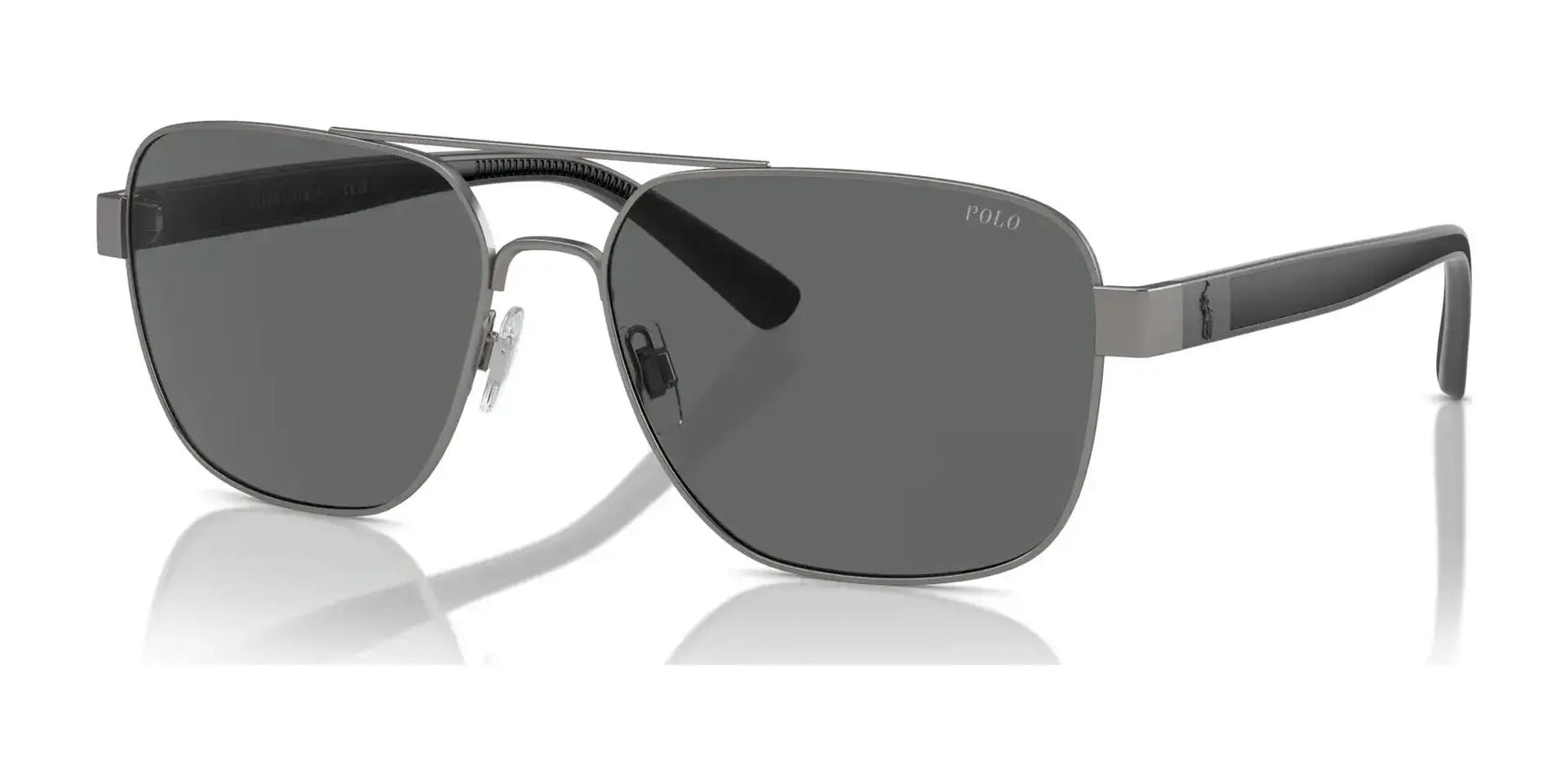 Polo PH3154 Sunglasses Matte Gunmetal / Dark Grey